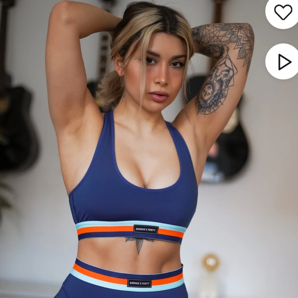 Savage Fenty Lineup low impact sports bra
